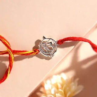 Buy Silver Rakhi Online at fnp with upto 30% Discount, Use Coupon for extra 15% Off